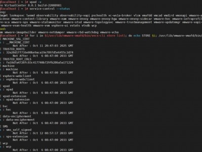 vCenter起不来怎么办？这里有7个VCSA万能的命令