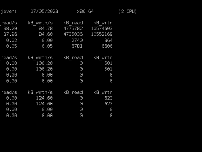 Linux系统之iostat命令的基本使用