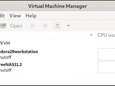 虚拟机管理器（Virtual Machine Manager）简介