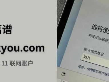 安装 Windows 11 时，使用用户名 no@thankyou.com 登录，即可跳过联网账户，轻松创建本地账。