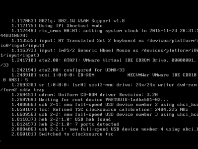 X86虚拟机，OpenWrt启动时卡在“Switched to clocksource tsc”解决方法