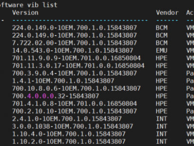 怎么在ESXi上安装和删除VIB | 什么是VIB? | ESXi VIB里面有什么？