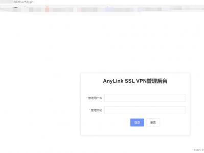 AnyLink Vpn办公网部署，用于安全办公