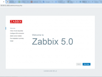 Centos7安装Zabbix 5.0 LTS 版本安装(详细版)