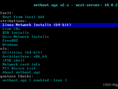 利用Netboot.xyz在VPS上重装最新版Linux系统