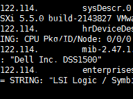 使用 SNMPv2-MIB监控VMWARE ESXi 5.5 的设备