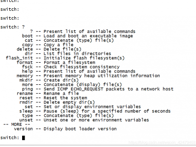 Cisco思科交换机WS-C2960X-24TD-L使用ftp上传更新丢失IOS方法