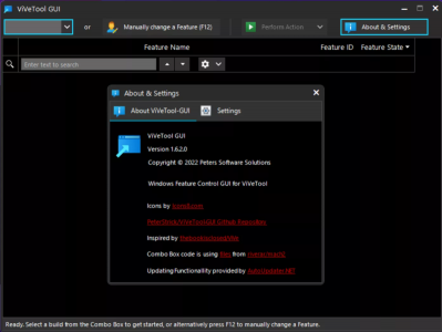 ViVeTool GUI (1.6.2)