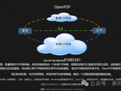 异地协作组网OpenP2P