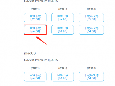 Navicat15安装教程