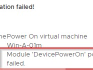 PowerEdge：在 vSphere 上将 GPU 与虚拟机配合使用时，PCI 直通出现“Module 'DevicePowerOn' Power on failed”（模块'DevicePower