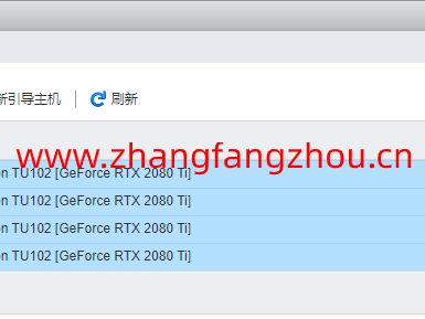 ESXi7u1设置NVIDIA GEFORCE RTX 2080TI显卡直通（passthrough）