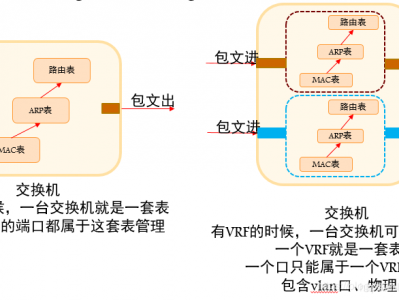 网络虚拟化技术IRF、VSS、CSS对比及VRF技术