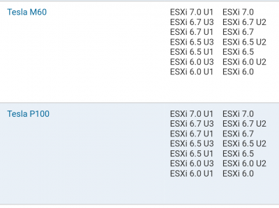 ESXi GPU 直通