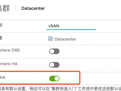 ESXi vSAN 整合多主机磁盘