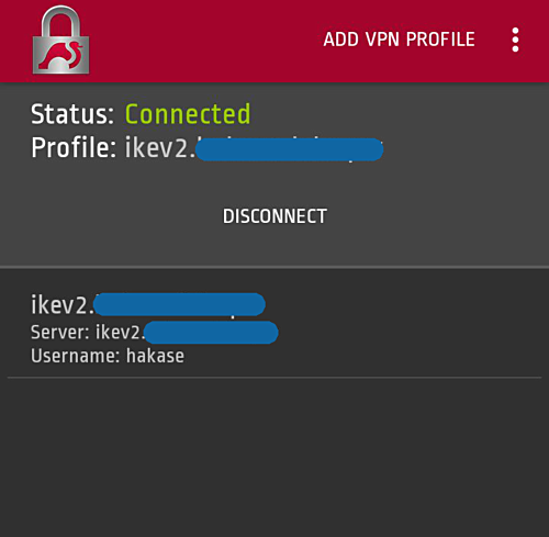 Configure VPN on Android