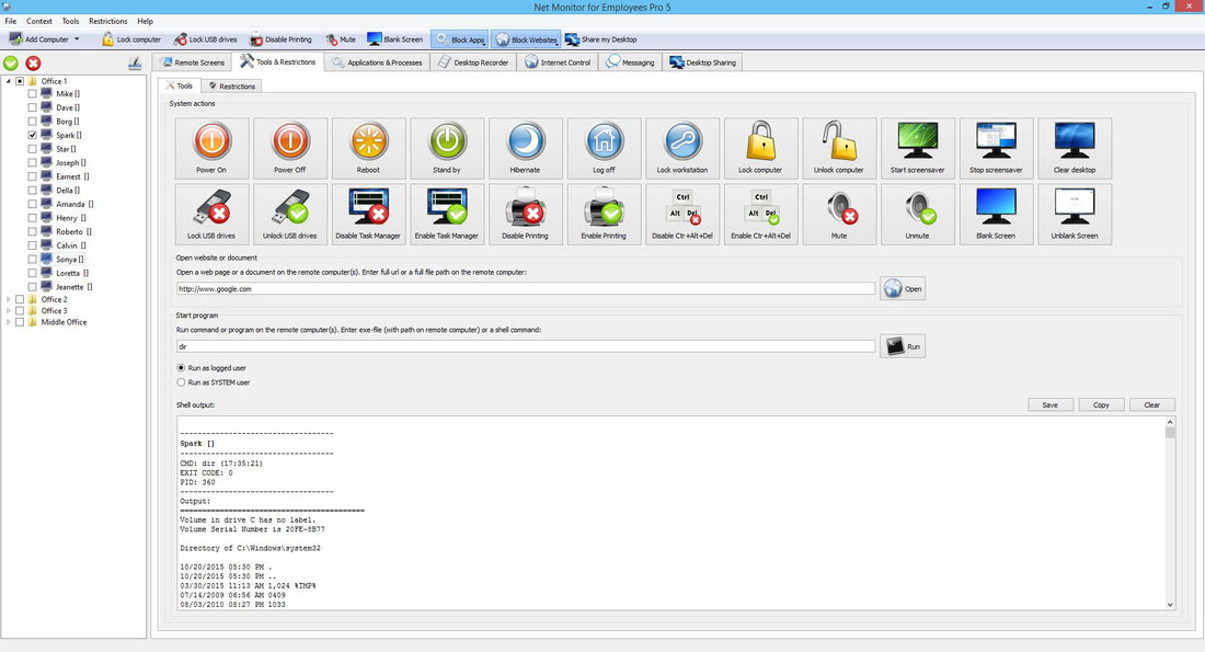 Network LookOut Administrator Professional 5.1.2 for windows download free