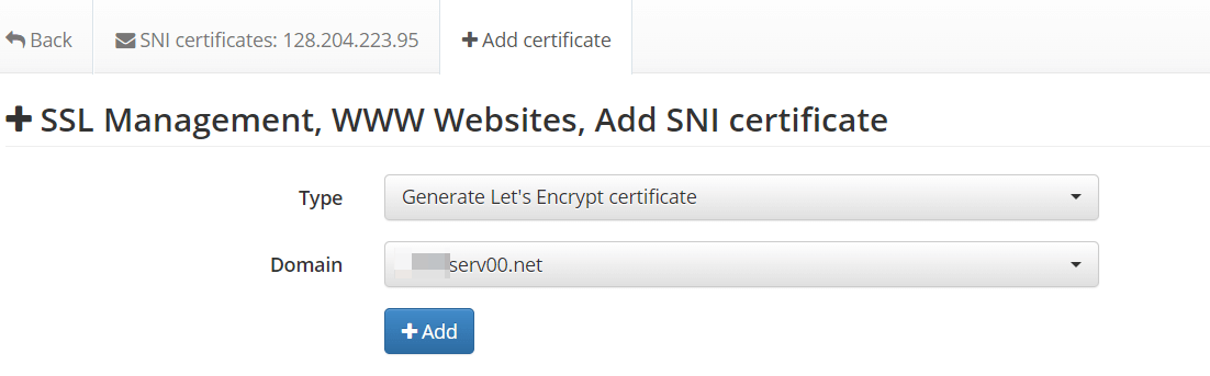 generate certification